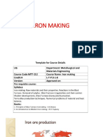 Iron Making PPT 1