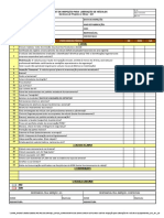 CHECK LIST de Inspeção para Liberação de Veículo e Equipamentos - GO - Rev - 1