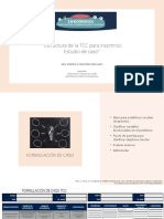 Estructura de TCC para Insomnio Estudio de Caso