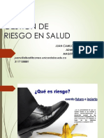 Gestion Del Riesgo en Salud I