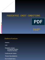 Paediatric Chest Conditions