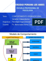 Variables Independientes