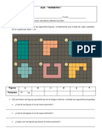 GUÍA Ejercitación de Perímetro