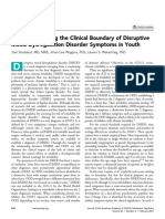 2021-Editorial - Defining The Clinical Boundary of Disruptive Mood Dysregulation Disorder Symptoms in Youth