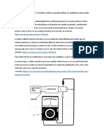 ¿Qué Es El Decibelio? ¿Y El DBM? ¿Cómo Se Puede Utilizar Un Voltímetro para Medir Decibelios? Explique