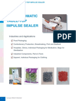 Semi-Automatic Table-Top Impulse Sealer: Industries and Applications