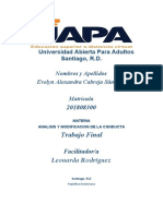 Trabajo Final - Analisis y Modificacion de La Conducta