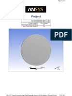 Hasil Simulasi Blind Flange 96 Inch