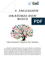 Plan Inclusin Oratorio Don Bosco