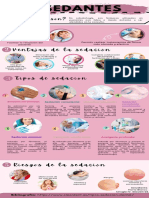 Infografía de Sedantes. by María Fernanda Blanco.