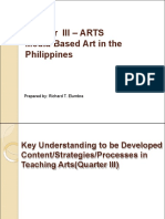 Arts 10 - 3rd Quarter - Media-Based Art in The Philippines