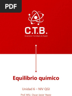 U6. Equilibrio Quimico