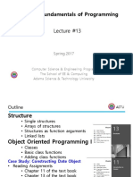 CSE 1062 Fundamentals of Programming Lecture #13: Spring 2017