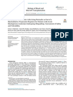 Biology of Blood and Marrow Transplantation