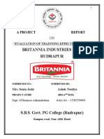 Britannia Industries Ltd. Rudrapur: A Project