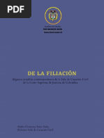 Algunos Estudios Contemporáneos Filiación 