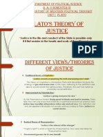 Plato's Theory of Justice