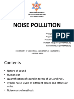 Slides On Noise Pollution