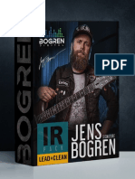 Jens Bogren Signature IR Pack LEAD + CLEAN - Documentation