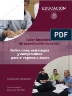 Taller Intensivo de Capacitación Docente Contestada y Desarrollada - Final PARA MAESTROS