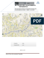 Informe Tecnico Topografia - Tramo I Tren