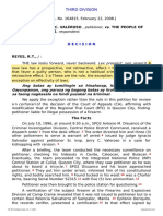 Petitioner Respondent: Sr. Insp. Jerry C. Valeroso, - The People of The Philippines