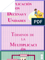 Multiplicación Con Decenas y Unidades