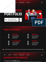 Series Screenwriter Portfolio by Slidesgo