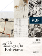 Bibliografia Boliviana 2019