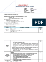 Lesson Plan: Family and Friends National Edition - Grade 1