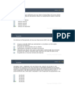 Simulado de Gerenciamento de Aquisições e Estoques