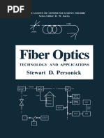 (Applications of Communications Theory) Stewart D. Personick (Auth.) - Fiber Optics - Technology and Applications (1985, Springer US)