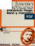 Pizán, M. (1970) - El Joven Unamuno. (Influencia Hegeliana y Marxista) - Madrid, España - Ayuso