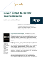 Better Brainstorming - McKinsey