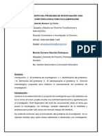 Articulo de Investigacion El Planteamiento Del Problema de Investigacion