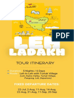 Leh Itinerary 5N6D