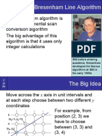 The Bresenham Line Algorithm