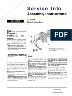 Service Info: Assembly Instructions