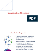 Coordination Chemistry