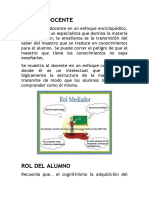 Rol Del Docente