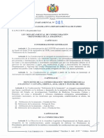 61 Ley de Condecoración Defensores de La Amazonía