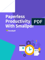 Paperless Productivity With Smallpdf