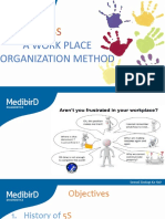 A Work Place Organization Method: Deepak Singh Manager Quality Assurance