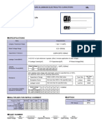 Series: 105 5mm 9mm Height, Long Life Features