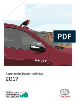 Reporte de Sustentabilidad 2017 - Web Toyota