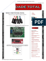 Manual Conector Painel Frontal