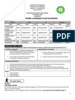 G8 Weekly Home Learning Plan - WHLP-MAPEH-8-4th-Quarter