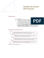 8 Lectura - Gestión Del Costo Del Proyecto