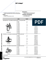 Rigid Metal Conduit, IMC or EMT "K-Clamps": Applications Features Material/Finish Certifications and Compliances