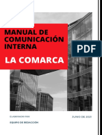 Manual de Comunicación Interna - LA COMARCA